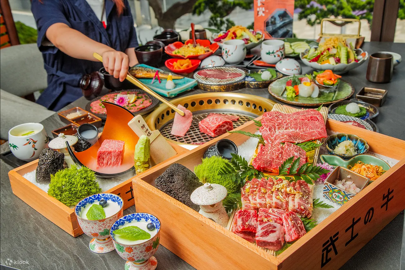 成都|武士的牛·纯血和牛烧肉（环贸ICD店）武士侍肉师现场烤制